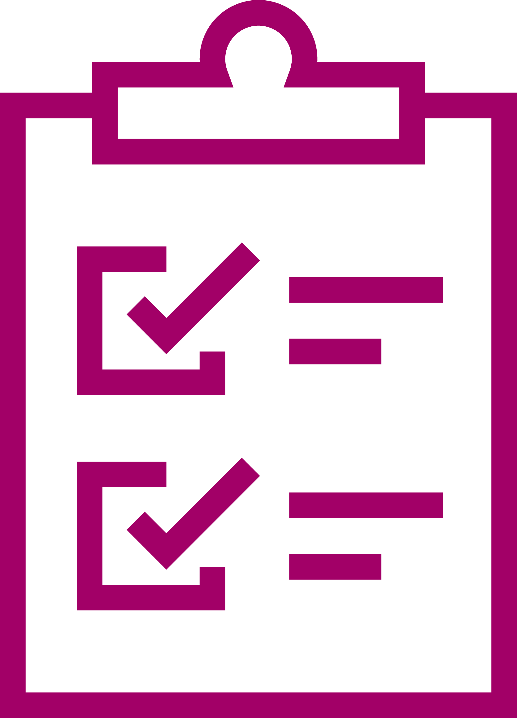 BLATT PAPIER MIT HÄCKCHEN