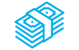 Icon Bündel Geldscheine