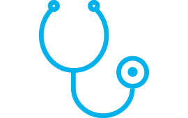Icon von einem Stethoskop