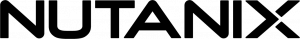 Logo Nutanix in schwarz
