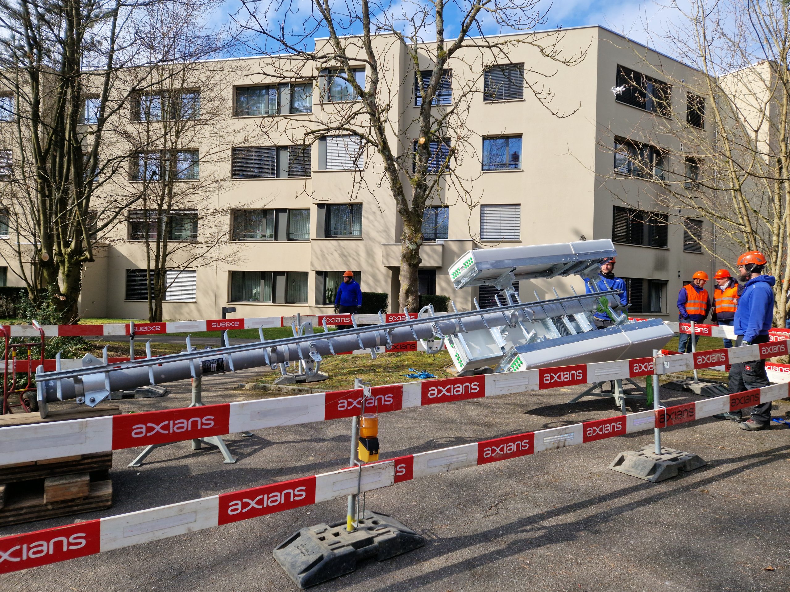 Mastmontage, Mobilfunk